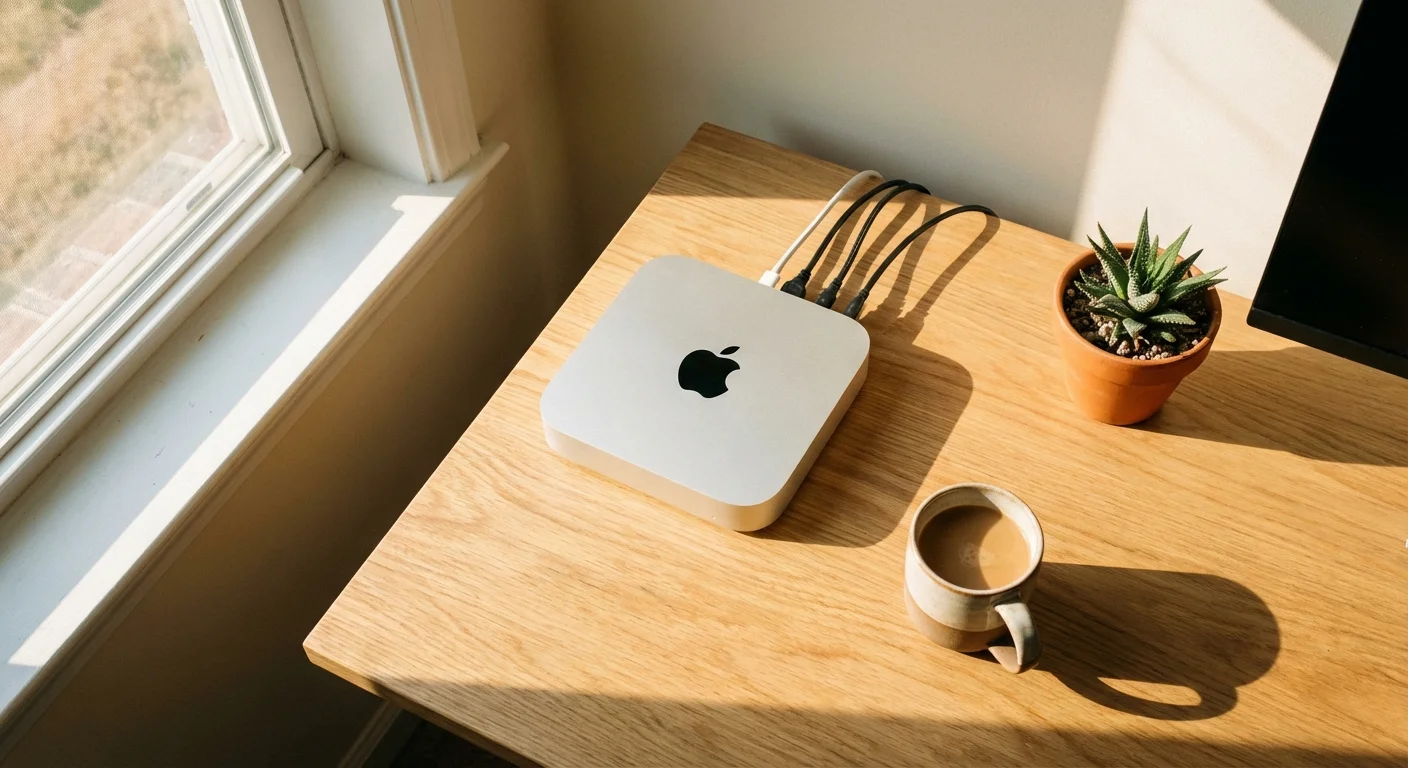إعداد مكتب منزلي مع Mac Mini لتشغيل OpenClaw